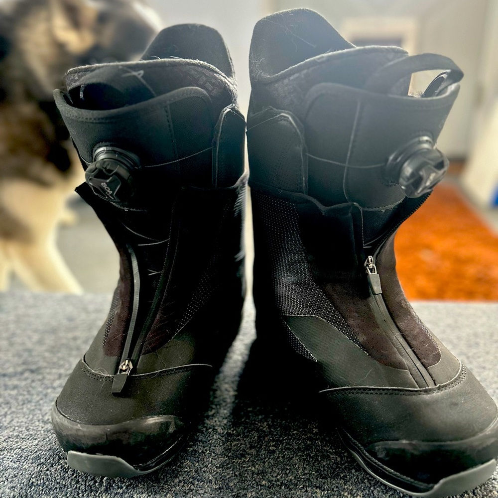 Brand new! Never worn down the hill. Nidecker boots brand new are $400+